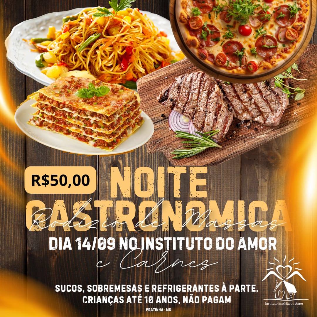 Noite Gastronômica Beneficente 14 de Setembro